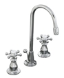 K-116-3 - Antique widespread lavatory faucet