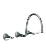 K-T344-4P - Finial® Traditional wall-mount lavatory faucet trim, valve not included