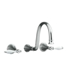 K-T343-4P - Finial® Traditional wall-mount lavatory faucet trim, valve not included