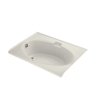 K-1267-L - Dockside® 5' bath with integral flange and left-hand drain