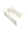 K-1150-LA - Bancroft™ 5' bath with left-hand drain K-1150-LA - Bancroft™ 5' bath with left-hand drain