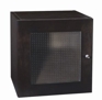 K-3108-DG - Tellieur® 14" tall storage case with textured glass door insert