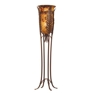 Naples Tortoise SHell Torchiere Lamp