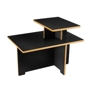 linear tiered side table