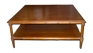Square Faux Bamboo with Shelf Square Faux Bamboo with Shelf