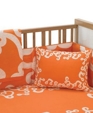 macaroni  pumpkin crib set