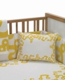 macaroni  canary crib set