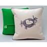 thread drawing pillow