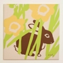 meadow | hiding bunny print meadow | hiding bunny print