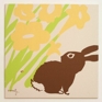 meadow | peeking bunny print meadow | peeking bunny print