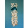 white + blue paper mobile | 38" white + blue paper mobile | 38"
