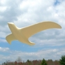 birds in flight  | soft pearl