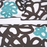 flow turquoise | duvet + shams flow turquoise | duvet + shams