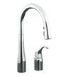 K-647 - Simplice™ pull-down kitchen sink faucet K-647 - Simplice™ pull-down kitchen sink faucet