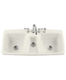 K-5914-4 - Trieste™ self-rimming kitchen sink K-5914-4 - Trieste self-rimming kitchen sink