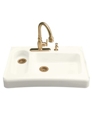 K-6536-3 - Assure barrier-free tile-in/undercounter kitchen sink