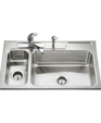 K-3285-3 - Lyric high/low self-rimming kitchen sink