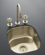 K-14300 - Undertone™ undercounter entertainment sink in Satin Bronze finish K-14300 - Undertone™ undercounter entertainment sink in Satin Bronze finish