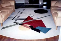 Kandinsky Inspired Area Rug Kandinsky Inspired Area Rug