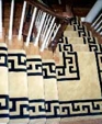 Custom Greek Key Stair Runner