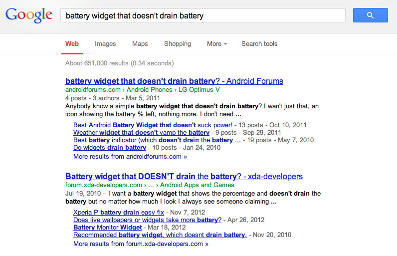 Battery Drain