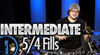 Intermediate 5/4 Drum Fills
