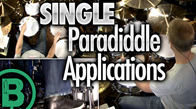 Single Paradiddle Applications