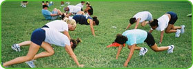 Beach Aerobics