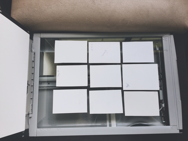 Scan your photos and store them as digital files on your computer