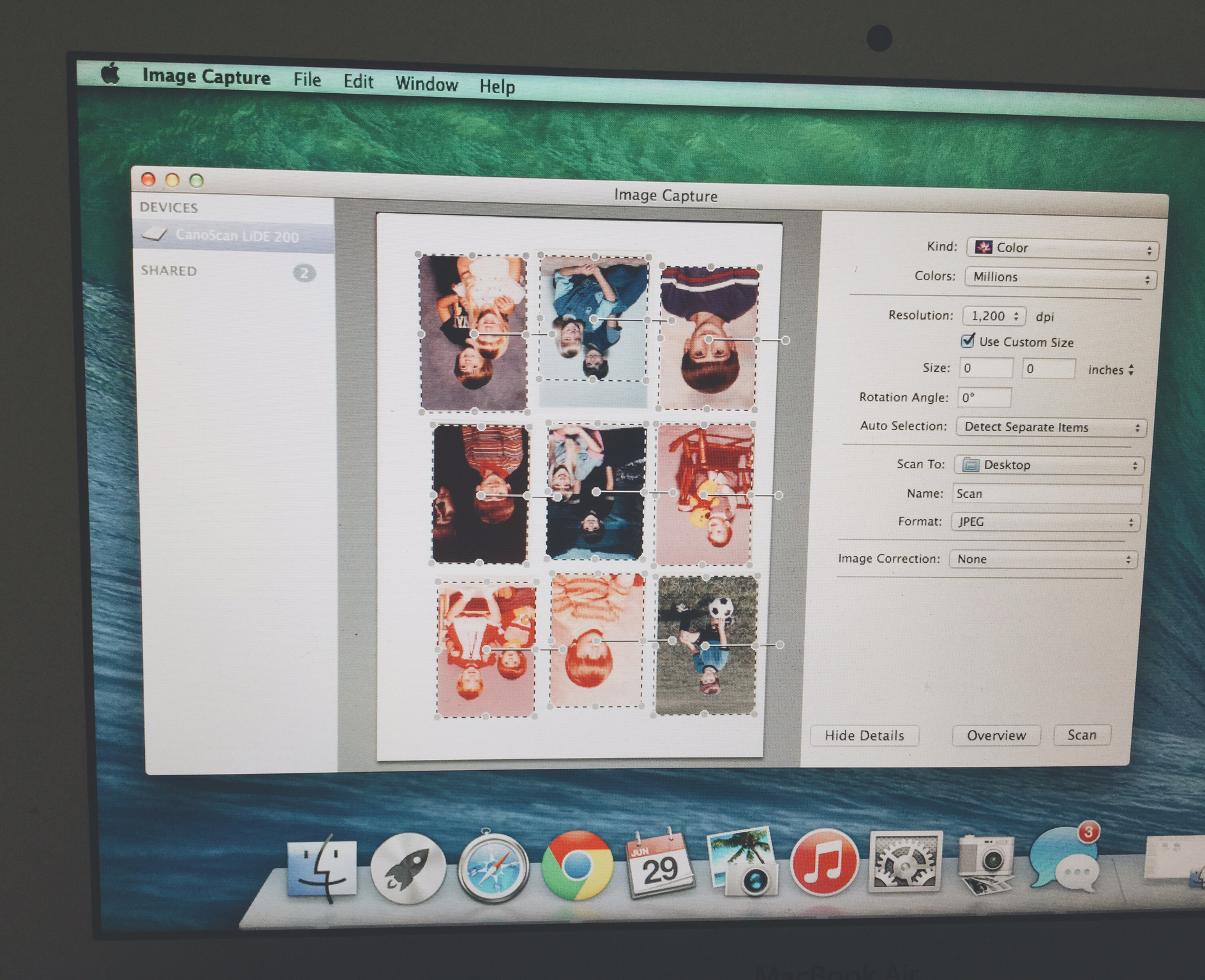 Scan your photos to your computer to save them