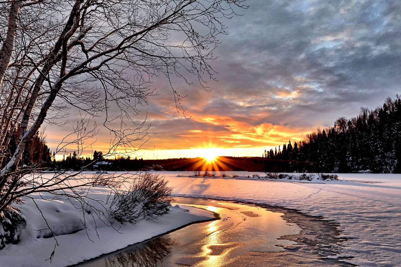 dry and sun set