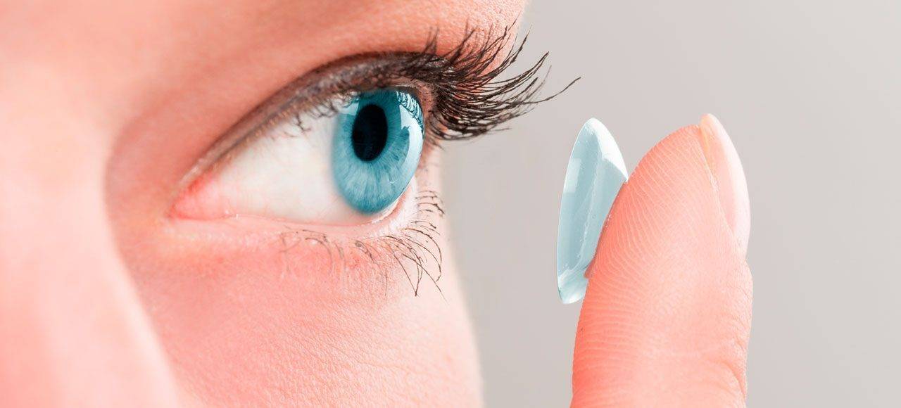 Woman with Post-Cornea Transplant Surgery