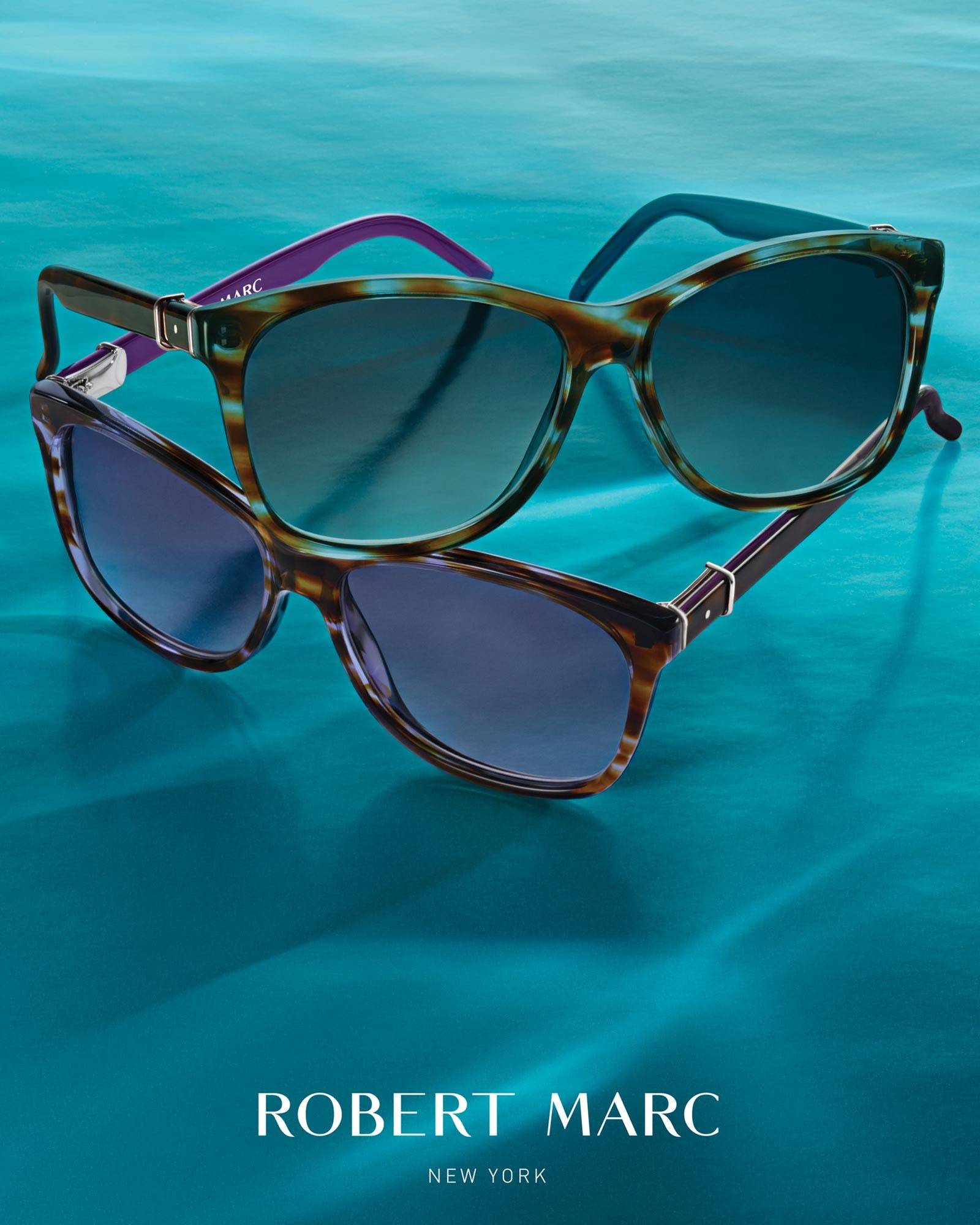 2 pairs of stylish sunglasses