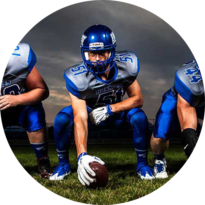 optometrist, footbal players playing game