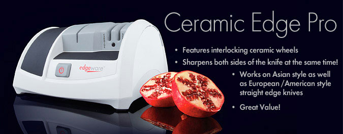 Ceramic Edge Electric Knife Sharpener