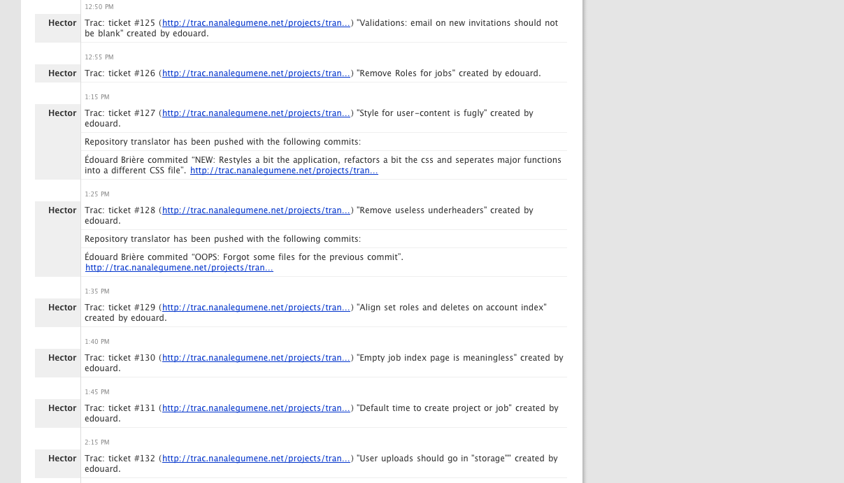 GitHub - edouard/campfire-trac-listener: Display trac tickets ...