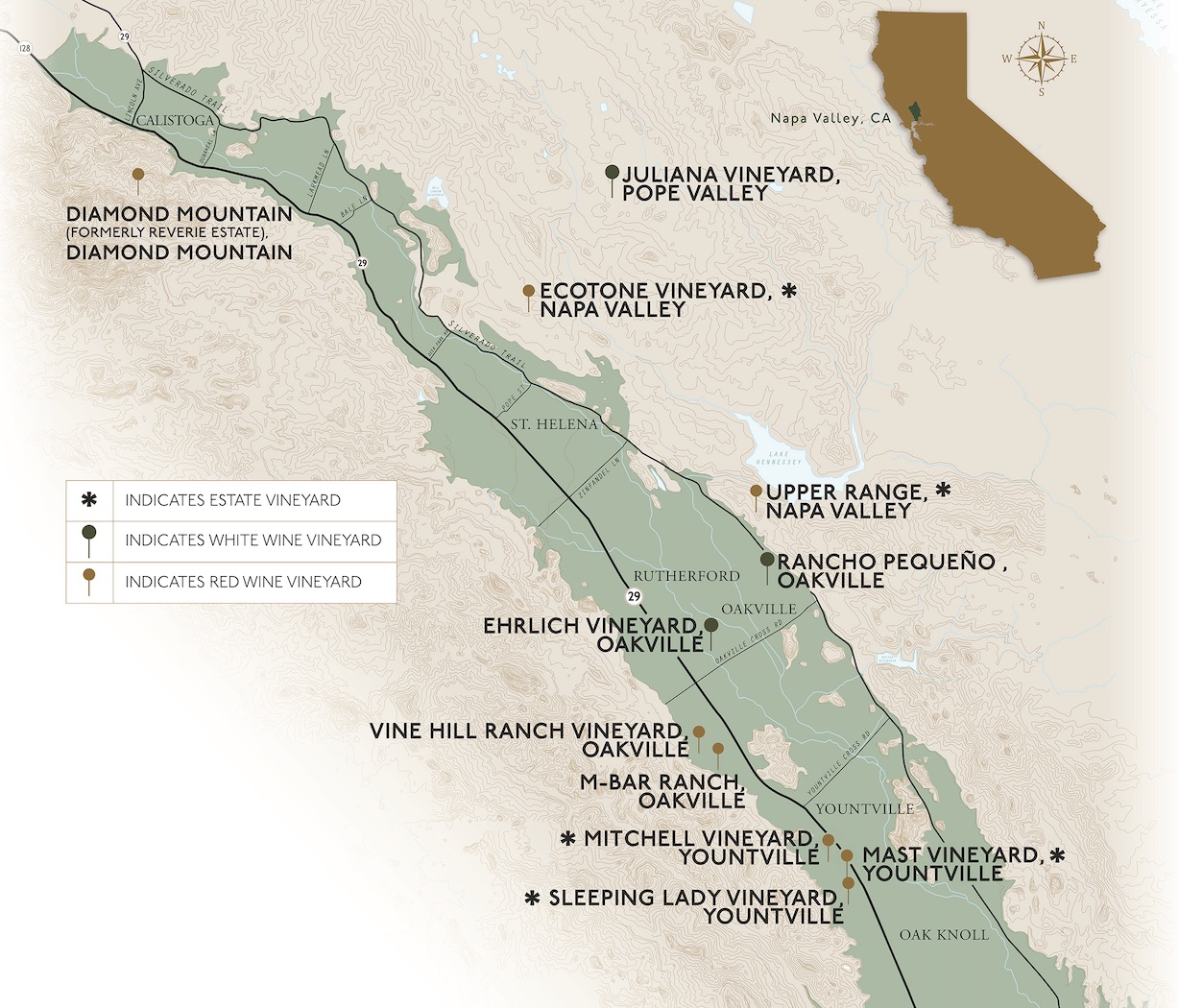 Vineyard Map