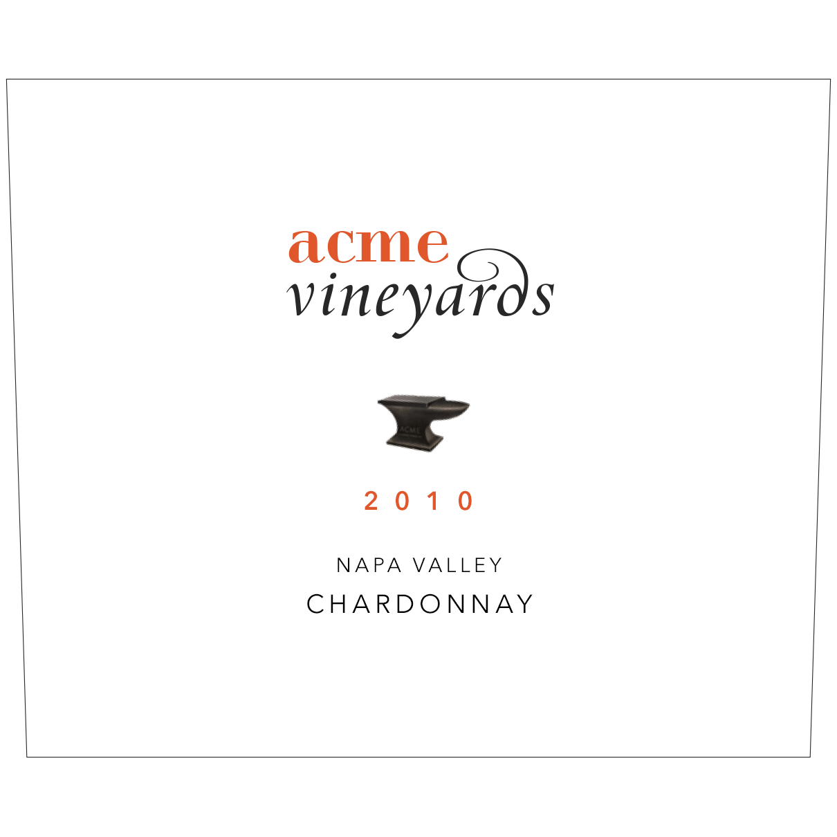 2010 Chardonnay Napa Valley - Acme Vineyards (DEMO)