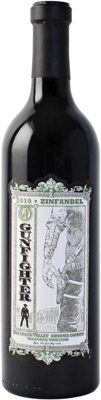 Gunfighter Treborce Zinfandel 2010 Treborce Vineyard, Dry Creek - 3Finger Wine Company