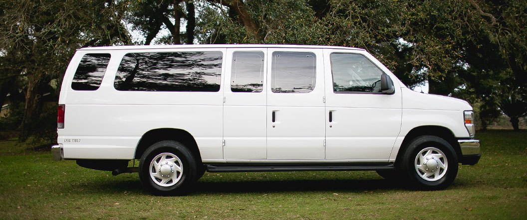 14-passenger van