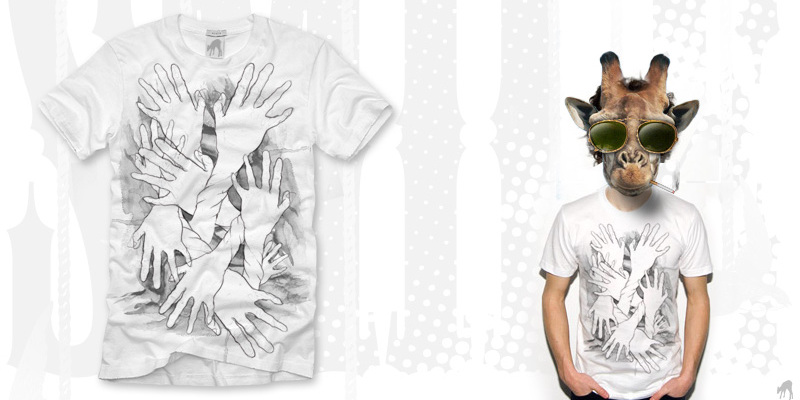 "Hand Job" | Tee Off Round 3 tee shirt design by a killer wombat - bailey
