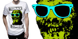 Teenage Zombie tee shirt design by Sushilove - Pedro Molina