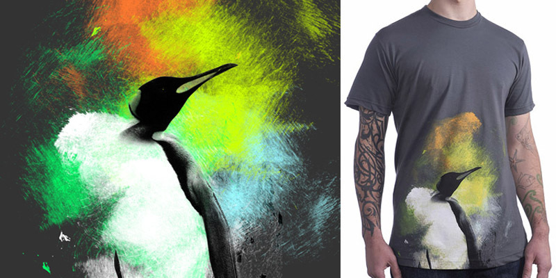 "Thriving Ink | Penguin" by herman Thriving Ink | Penguin tee shirt design by herman - Herman