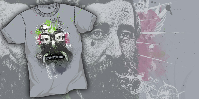 Contrary to Nature, Reason, or Common Sense tee shirt design by Incarnadine - Ryan Keightley