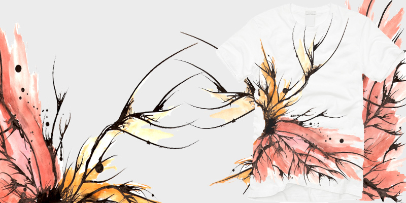 "exploding vessels" by labyrinth exploding vessels tee shirt design by labyrinth - Nader Boraie