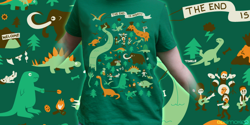 Exctinction Agenda tee shirt design by eskimokiss - pascal