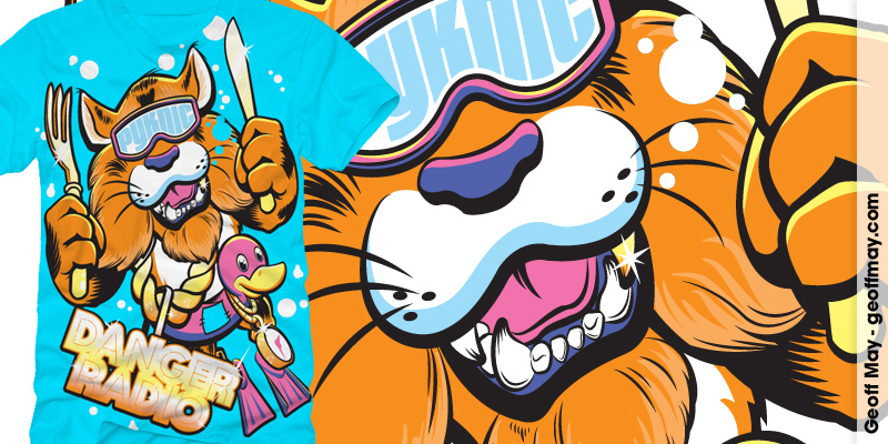 Pyknic/Danger Radio Dope Tiger image