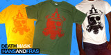 DeathMask tee shirt design by hansandfras - Hans and Fras