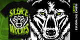 Silence the Wolves! tee shirt design by Survival - Fil