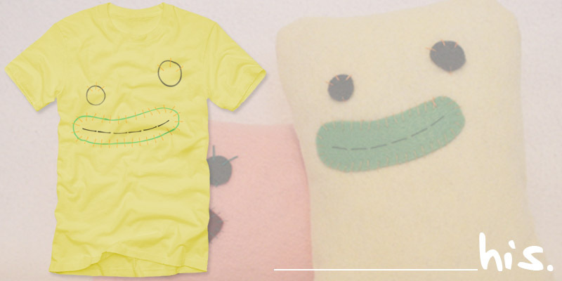 "his." by LittleRach his. tee shirt design by LittleRach - Rachel